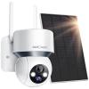 Buiten Beveiligingscamera Zonne-energie Pannel PTZ PIR Bewegingsdetectie 1080P Draadloze IP met Meeluisteraudio en Nachtzicht