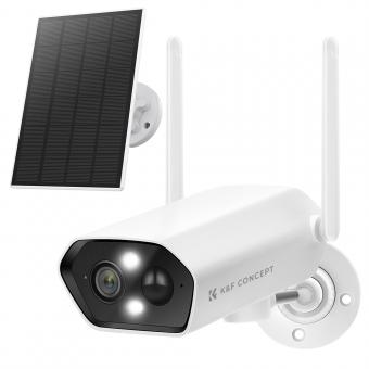 WIFI Solar Outdoor Security Camera, Wireless Outdoor Camera, Battery Camera, with Solar Panel, Spotlight Camera, 2K Resolution, Wireless 2.4 GHz Wi-Fi