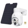 Black 4G LTE security camera + SIM card