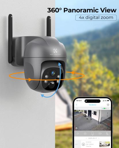 Surveiller sa maison à distance sur son téléphone avec la caméra NetCam HD!
