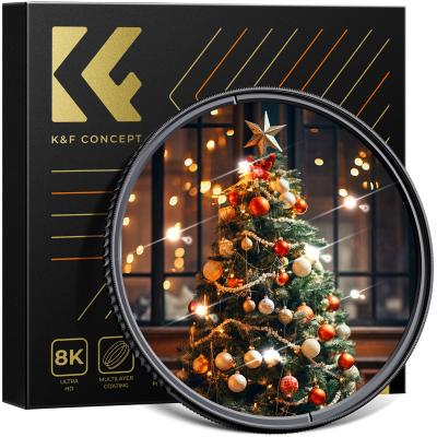 Filtro de raia azul de 82mm (2mm) vidro óptico ultra-claro à prova d'água anti-arranhões anti-reflexo filme verde série Nano-Xcel