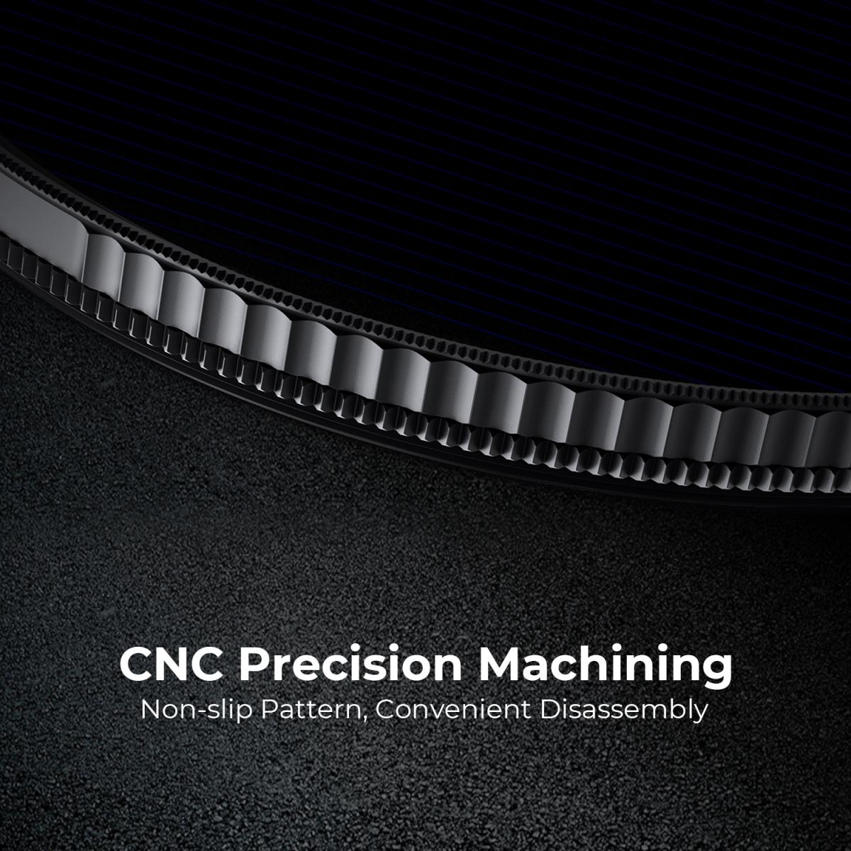 49mm Blue Streak Filter (2mm) Optisch Glas Ultrahelder Waterdicht Antikras Antireflectie Groene Film Nano-X Serie	