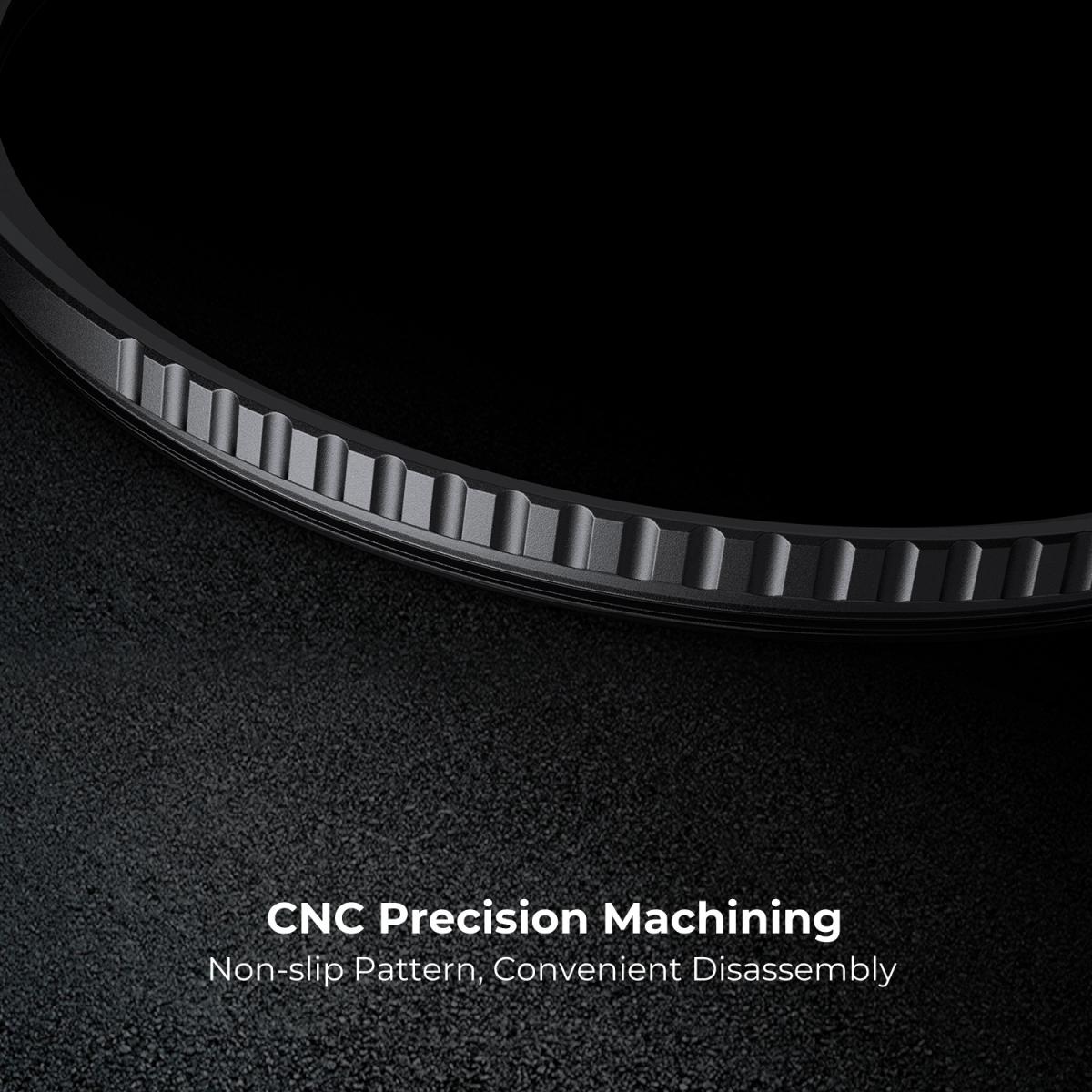 77 mm hvidt pro-tågefilter filmisk effektfilter med 18 flerlagsbelægninger til portræt- og landskabsfotografering Nano-K-serien