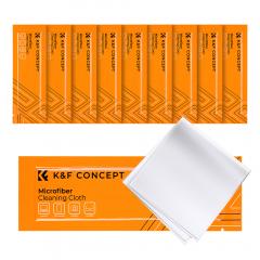 K&F Concept Rengøringsklud Støvfrie rengørings klud, 14 * 14 cm, 10 stk Skift mellem gammel og ny emballage