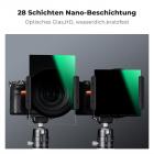 SNJ51T Square Filterset Rechteckfilter ND1000 + Soft GND8 Verlaufsfilter + Metall-Filterhalter Kit Nano-Xcel Serie