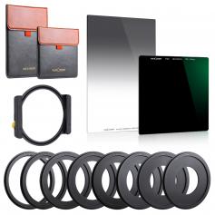 Kit di filtri quadrati ND1000 + GND8 + set di porta filtri quadrati in metallo