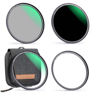 Kit de Filtres Magnétiques MCUV + CPL + ND1000 + Bague Base 4 en 1 95mm Installer Rapidement avec 28 Couches de Nano-revêtement - Série Nano-Xcel