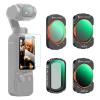 K&F Concept Kit filtro Magnetico Polarizzatore CPL + Black Mist 1/4 +Variabile ND2-32 + Variabile ND32-512 per DJI OSMO Pocket 3, Filtro Magnetico Compatibile con DJI Osmo Pocket 3 Creator Combo