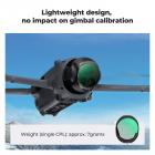 Drone Filtresi DJI Mavic 4 Pro Filtre Kiti 3 Adet (CPL + ND8 + ND16) Çok Kaplamalı HD Optik Cam/Alüminyum Çerçeve