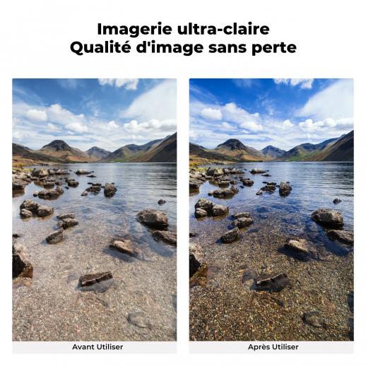 Filtre UV 86mm QUARKZMAN Pour Objectif Photo - Revêtement Multicouche HD, Hydrophobe, Protection Contre Rayures Et Poussière