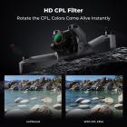 K&F Concept Set di 6 Filtri Compatibile con DJI Mini 5 Pro (CPL + ND8 + ND16 + ND32 + ND64 + ND128) - Filtro Densità Neutra e Polarizzatore per Obiettivo Drone, Vetro Ottico HD Multi-Rivestito