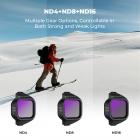 K&F Concept Set di 6 Filtri ND Compatibile con DJI Mini 5 Pro (ND4/ND8/ND16/ND32/ND64/ND1000) - Filtri Densità Neutra per Obiettivo Drone, Vetro Ottico HD Multi-Rivestito con Montatura in Plastica