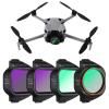 K&F CONCEPT UV CPL ND Filterset Compatibel met DJI Mini 5 Pro Drone Accessoires - 4-pack (CPL UV ND8 ND16) Lichtreductie, Polariserend Dagelijks Beschermingslensfilter, Multi-Coated HD Optisch Glas