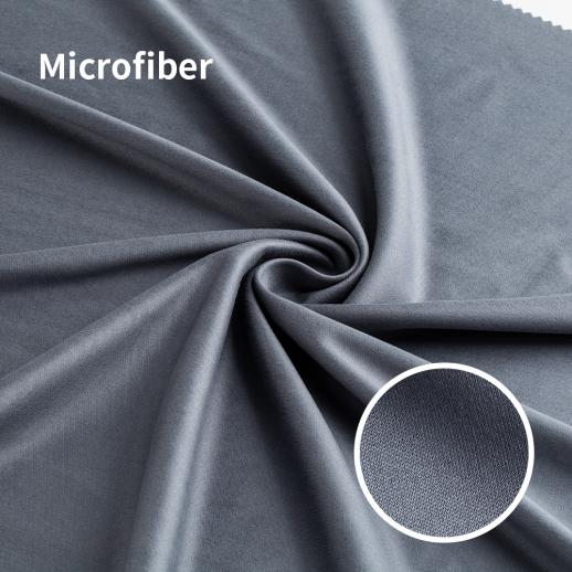 Chiffons de nettoyage en microfibre Set de 2 - Dark Grey