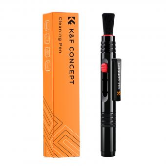 Lens cleaning pen, double-sided carbon head with K&F Concept color box