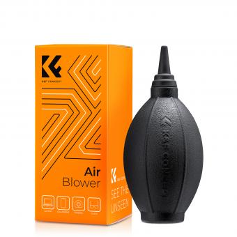 K&F Concept Souffleur d'air, souffleur de poussière, souffleur d'objectif pour appareils photo numériques, reflex numériques, reflex, objectifs d'appareil photo et appareils électroniques sensibles, dépoussiéreur propre, nettoyeur d'objectif, souffleu