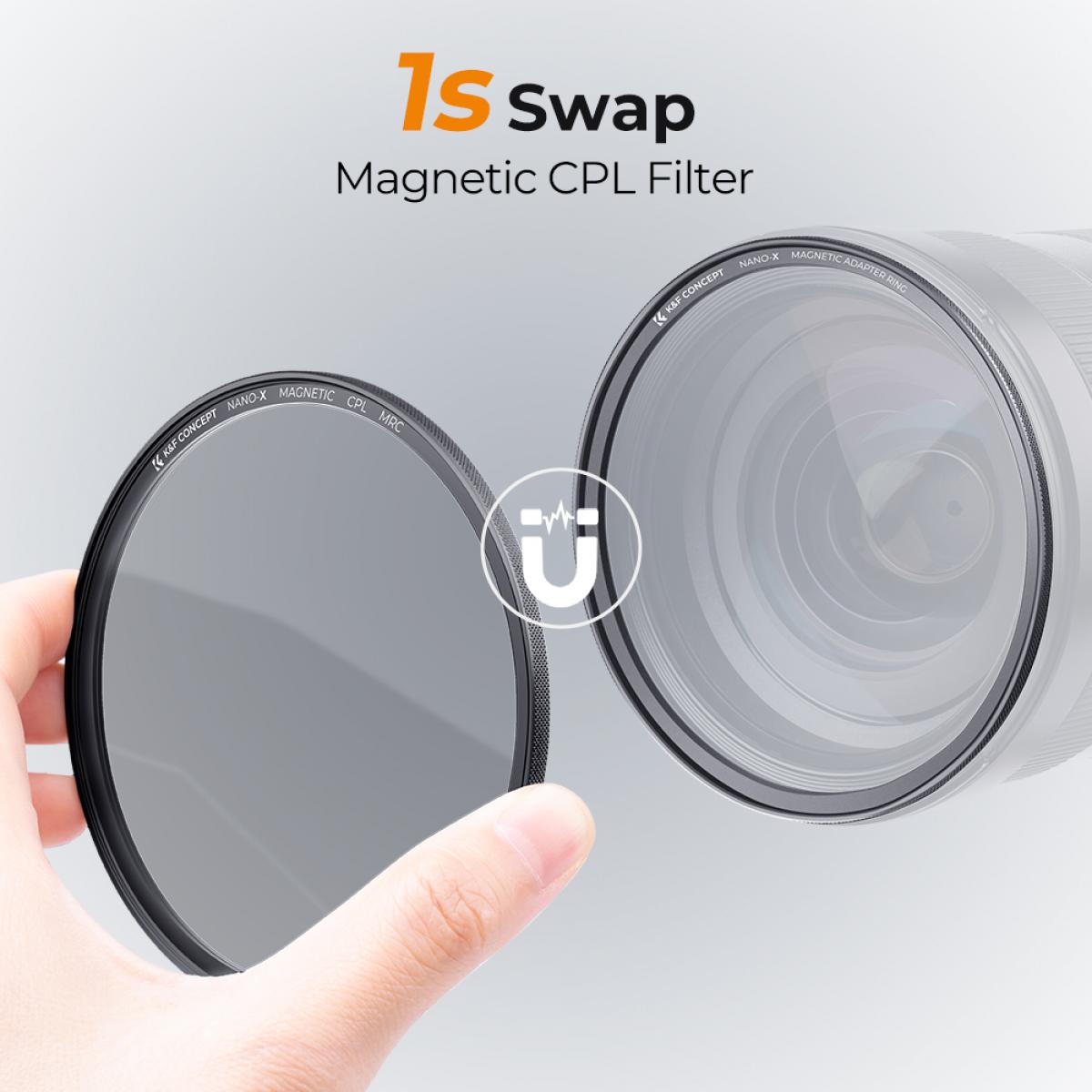 67mm CPL Lens Filter MultiCoated K&F Concept