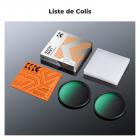 Kit de Filtres Black Mist 1/4 + Black Mist 1/8 52mm Filtre Black Pro Mist avec 18 Couches de Nano-revêtement - Nano-Klear