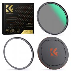 K&F Concept Nano-X Filtro 67mm ND8 Magnetico (3 stop) con Anelli Adattatori Magnetici Tappo Magnetico in Metallo per obiettivi 67mm