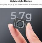 K&F Concept magnetisk linsesett kompatibelt med DJI Osmo Pocket 3 Creator Combo-tilbehør, vidvinkel 1,2x anamorfisk linse, utvidet synsfelt på 112°, 1,2x klemfaktor med blå stripeeffekt for kameralinser