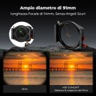 Kit Sistema Portafiltri Quadrato, Filtro Quadrato ND1000 + Filtro ND8 Graduato Morbido + Filtro Polarizzatore 95mm + 4 adattatori - Serie Nano-Xcel Pro