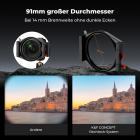 100 mm Pro Square Filtersystem Rechteckfilter mit 95 mm CPL Filter und 67/72/77/82 mm Adapterringen