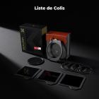 Kit de Système de Filtres Carrés Pro ND8+ND64+ND1000+CPL 95mm+4 Bagues Adaptateurs (67/72/77/82mm) +Porte-filtre 100x100mm