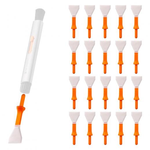 Conjunto de canetas de limpeza substituíveis K&F Concept, bastão de limpeza APS-C*20