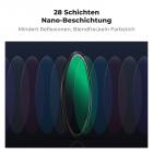 28 Nanobeschichtungen auf der Oberfläche des Magnetischer ND Filtersatz