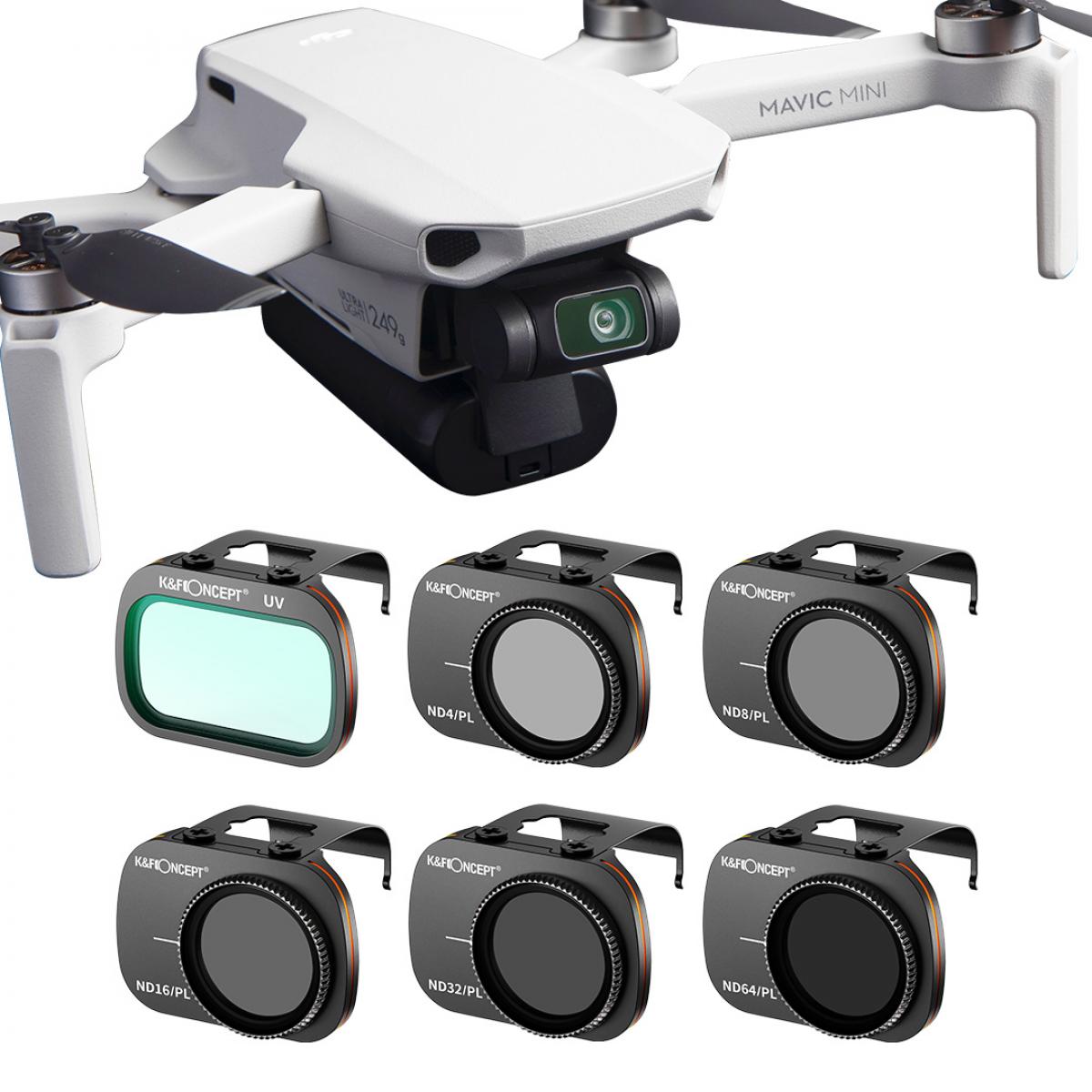 Kentifaith Newest DJI Mini 2 Mavic Mini SE ND Filter Camera Lenses 6 Pack