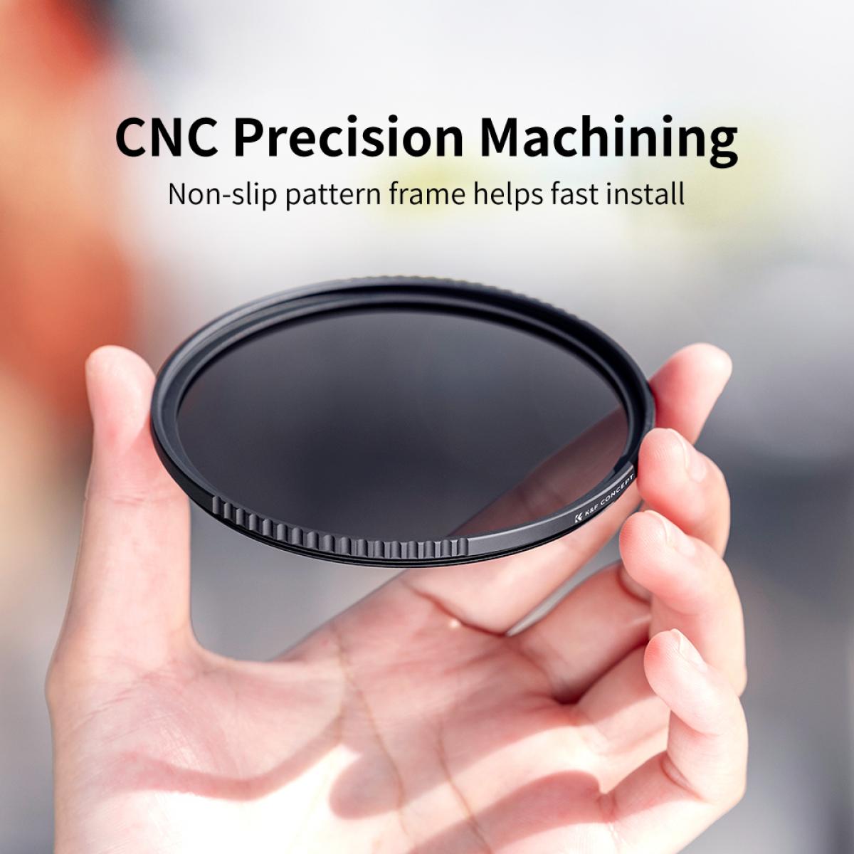 Kit de filtro de lente fino de 82mm 3 unidades (MCUV + CPL + ND4) + caneta de limpeza de lente + bolsa de filtro