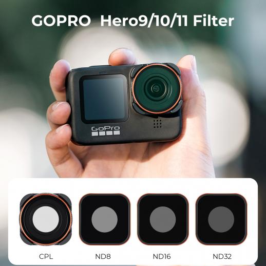 Boîtier de Protection GoPro HERO9/10/11/12 Black - Plongez jusqu'à