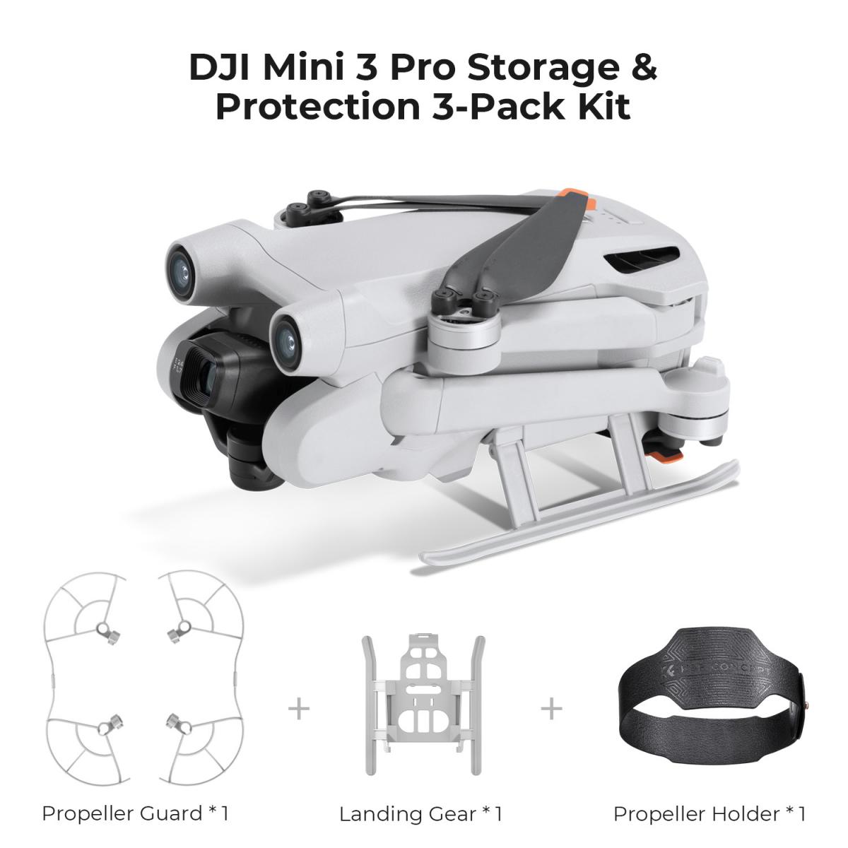 Support pliable pour train d'atterrissage DJI Mini 4 Pro, support en  plastique, augmentation de 30mm, accessoires de importateur de jambe  portables - AliExpress