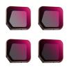 DJI Mavic 3 Classic Filter 4pcs Set (ND8 + ND16 + ND32 + ND64) com película verde antirreflexo de um lado à prova d'água e resistente a arranhões