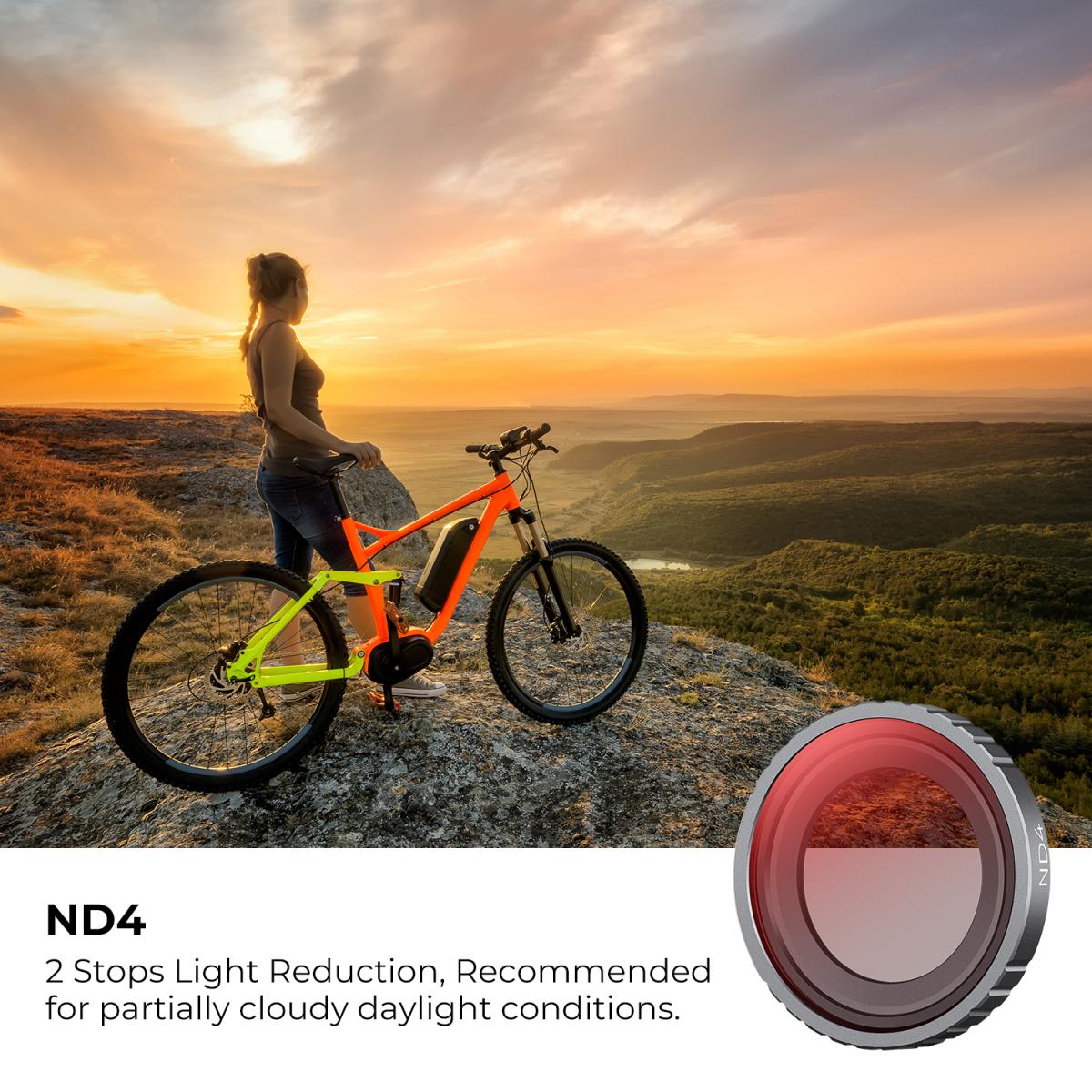 Insta360 GO3 UV+CPL+ND4 suodatinsarja, optinen lasi ja 28 monipinnoitettua toimintakameran lisävarustetta