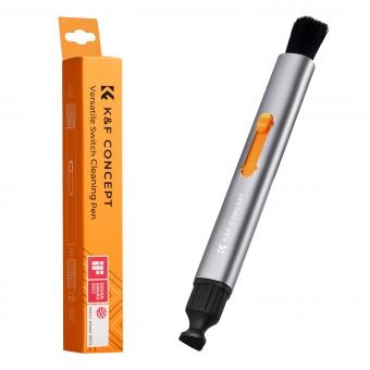 Bolígrafo limpiador de lentes multifuncional K&F Concept, punta de bolígrafo reemplazable