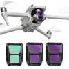 Conjunto de filtros DJI Air 3 CPL + ND8 + ND16 3cps, filtro de vidro óptico HD multirrevestido de 28 camadas K&F Concept