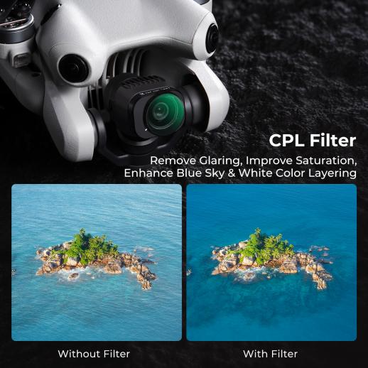 ND16 ND32 ND64 Drone Filtres de lentille Accessoires Caméra For DJI Mini 1/2 /SE