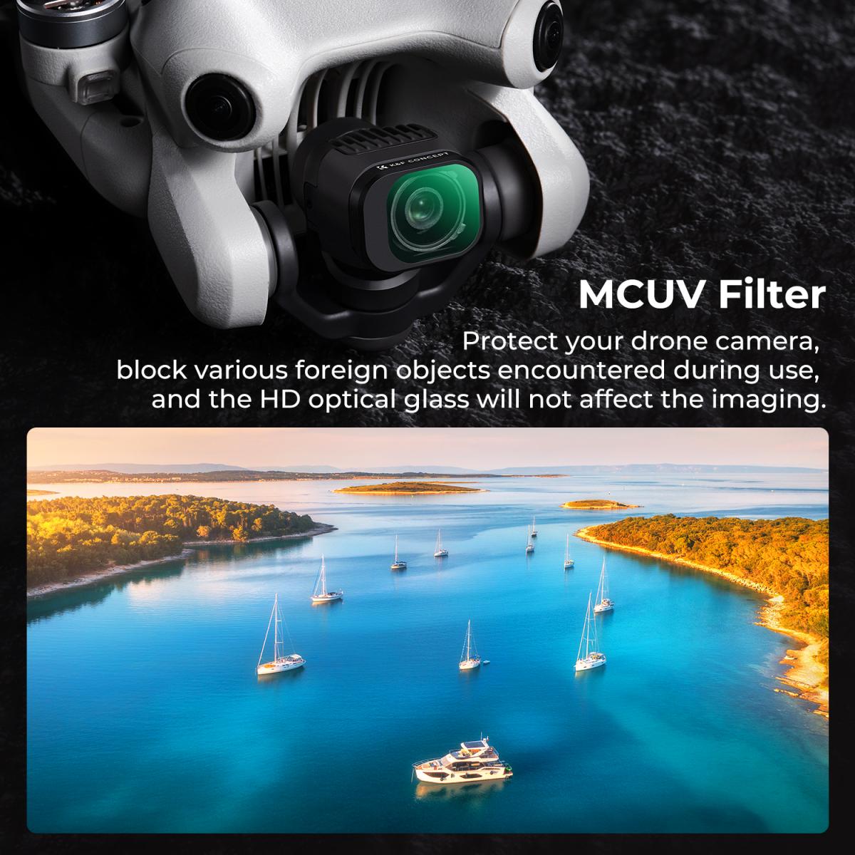 Dji Mini Pro Nd Uv Cpl Filter Kit K F Concept Lens Filters For Dji