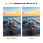 Magnetic Filter Set 72mm CPL+ND8+ND64 mit Magnetischer Adapterring und Objektivdecke, Filtertasche Magnetischer Quick Swap System Nano-Xcel Serie