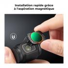 Ensemble de filtres magnétiques CPL + Black Mist 1/4 + VND (1 à 5 arrêts) pour DJI Osmo Pocket 3, multicouche/verre optique HD/compatible cardan