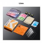 Protecteur d'écran d'appareil photo*3 compatible avec Sony A9, A7III, A7R II, 7II, 7S II, A9II, A7R III, A1, RX1R, RX1, RX10IV, A7C, A7S III, A7R IV, RX10 III, RX10 II, RX10, RX100 V, RX100 Va, RX100 IV, RX100II, RX100, verre trempé de dureté 9H de 0,3 mm