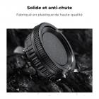 Bouchon de boîtier Pentax à monture K*2 + Bouchon arrière d'objectif*2 + Bouchon de griffe porte-accessoire*2 + Chiffon de nettoyage*1 Compatible avec Pentax K3, K3 II, K70, KS1, KS2, K500, K50