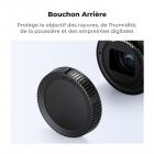 Bouchon de boîtier pour monture Z Nikon * 2 + Bouchon arrière d'objectif * 2 + Bouchon de griffe porte-accessoire * 2 + Chiffon de nettoyage * 1 Compatible avec Nikon Z6, Z7, Z8, Z9, Z30, Z50, Z5, Z7 II, Z6 II, ZF C