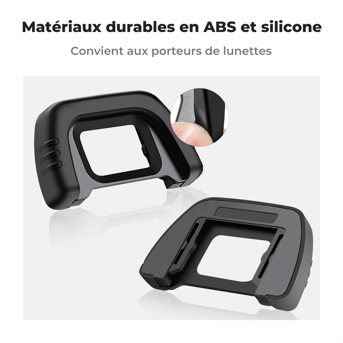 Œilleton de viseur d'appareil photo Nikon DK-21 * 2 + niveau de griffe porte-accessoire * 2 + chiffon de nettoyage pour aspirateur * 1 pour Nikon D7000, D750, D610, D600, D300, D200, D100, D90, D80, D70, D70s