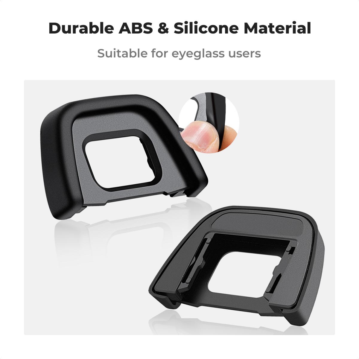 Eyepiece Eyecup, Light Blocking Viewfinder Eye Cup Rubber And ABS For