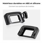 Œilleton de viseur d'appareil photo Nikon DK-25 * 2 + niveau de griffe porte-accessoire * 2 + chiffon de nettoyage pour aspirateur * 1 pour Nikon D5600, D5500, D5300, D5200, D5100, D5000, D3500, D3400, D3300
