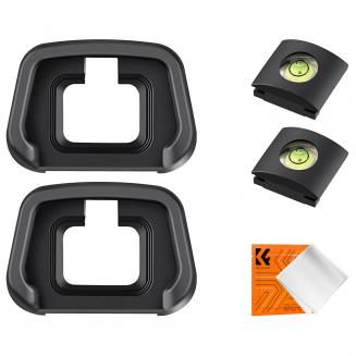 Nikon DK-29 Camera Viewfinder Eyecup*2+Hot Shoe Level*2+Vacuum Cleaning Cloth*1 for Nikon Z6, Z7, Z6II, Z7II