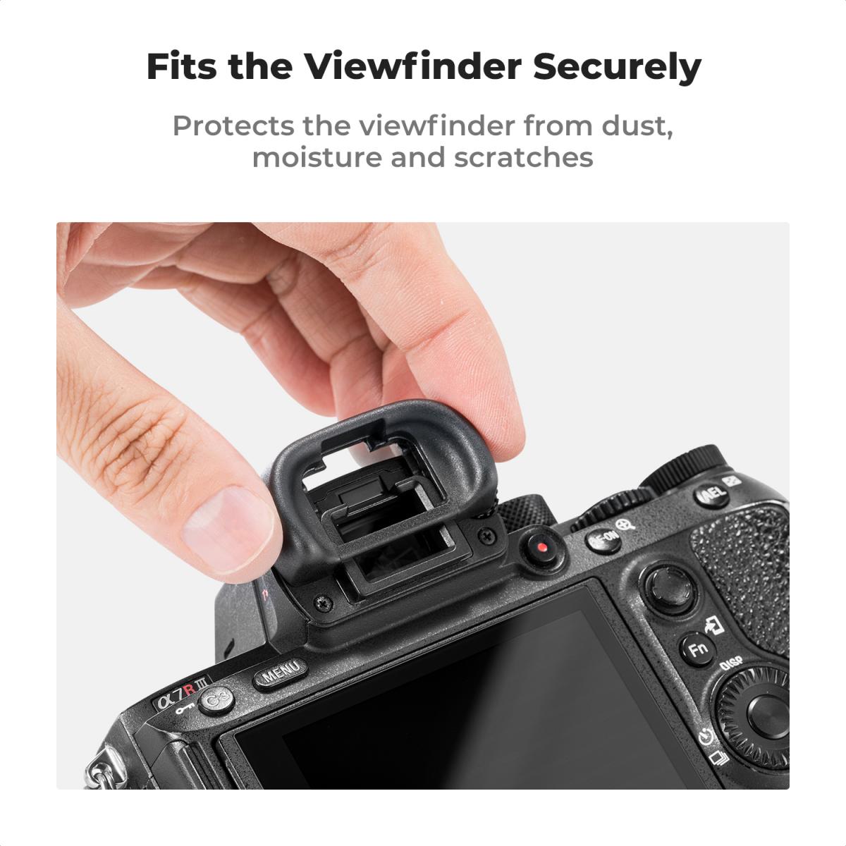 Sony FDA-EP18 Oculare mirino fotocamera*2+Livello slitta a contatto caldo*2+Panno per pulizia aspirapolvere*1 per Sony A7, A7S, A7R, A7M2, A7SM2, A7RM2, A7M3, A7RM3, A7RM4, A9, A9II, A99M2