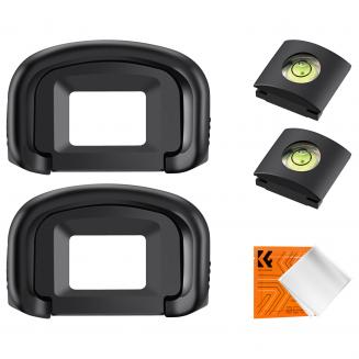 Œilleton de viseur d'appareil photo Canon EG * 2 + niveau de griffe porte-accessoire * 2 + chiffon de nettoyage pour aspirateur * 1 pour Canon 5DM4, 5DM3, 5DS R, 5DS, 7D, 7DM2, 1DX, 1DXM2, 1DXM3, 1DSM3, 1DM4, 1DM3